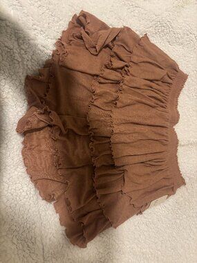 NWT Free People Ruffle Skort